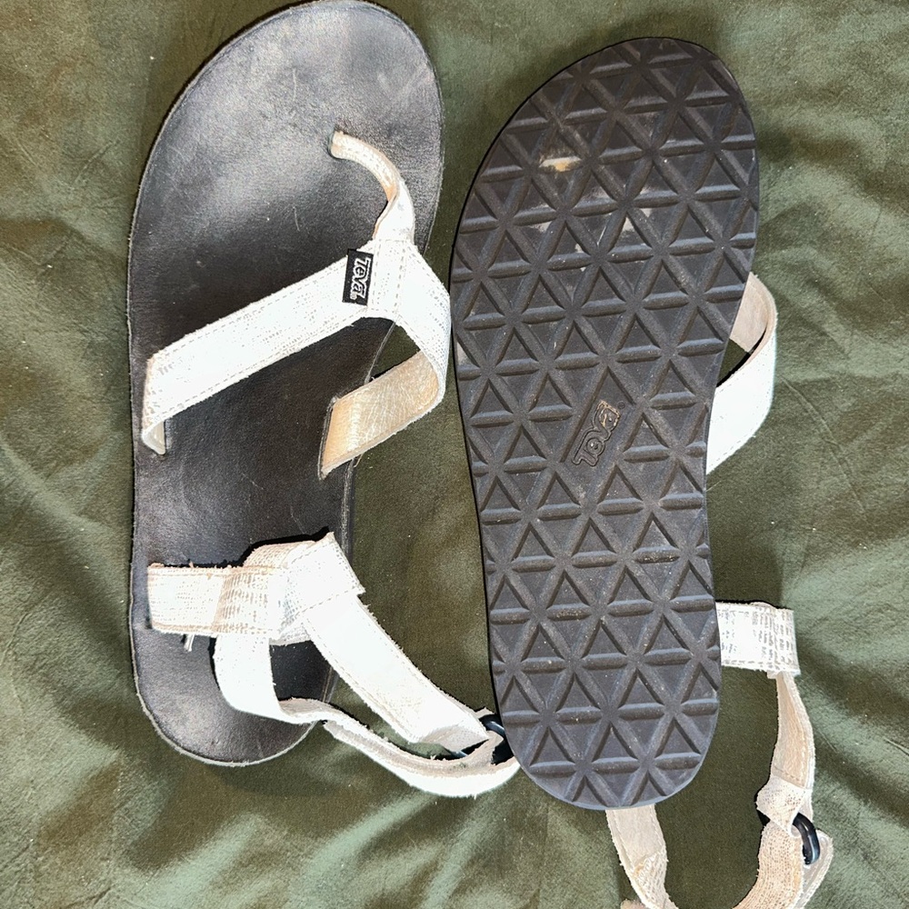Teva Black and Silver Sandals